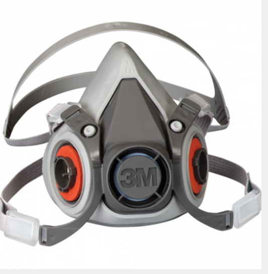 Reusable half-mask respirator, 6000 series, Thermoplastic, Medium