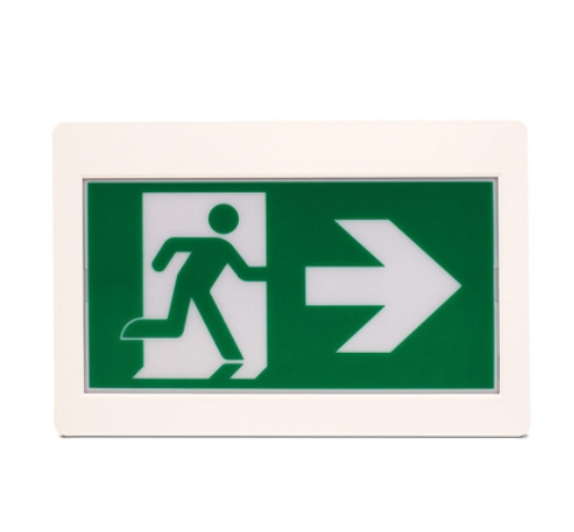 Enseigne Running man plastique