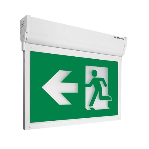 Enseigne lumineuse homme qui court