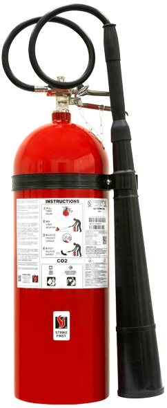 Extincteur 20LBS CO2 2025