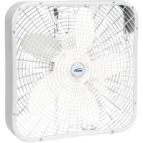 Ventilateur boîtier, 3 Vitesses, Diamètre de 20"