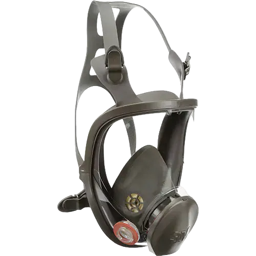 Respirateur réutilisable à masque complet série 6000, Élastomère/Silicone/Thermoplastique