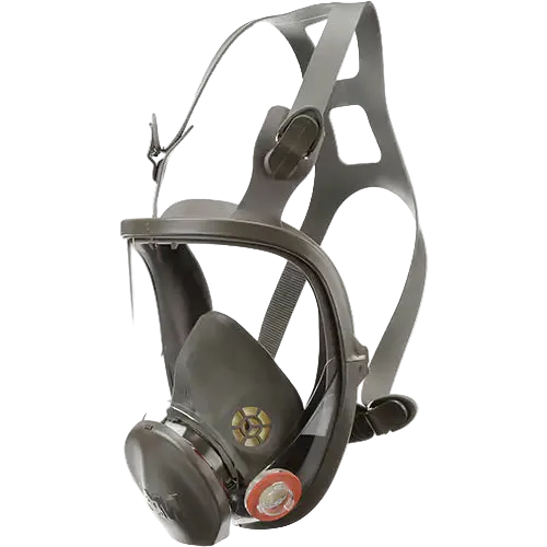 Respirateur réutilisable à masque complet série 6000, Élastomère/Silicone/Thermoplastique