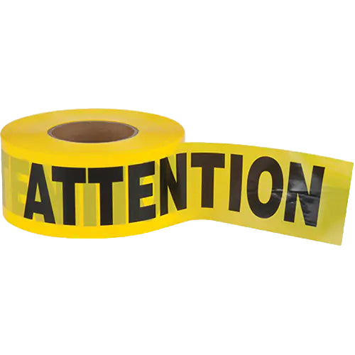 Ruban pour barricade «Attention»
