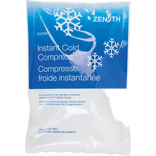 Compresse instantanée, Froid
