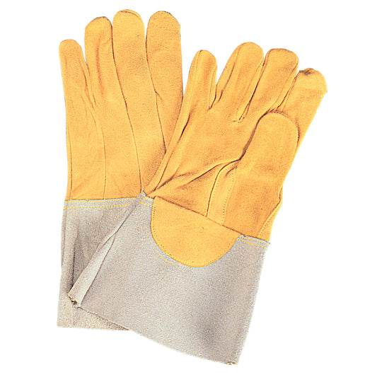 Gants de soudage TIG à ajustement supérieur, Cuir de daim refendu